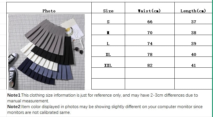 Pleated skirt for women in spring and summer, jk white A-line skirt, new Korean version high waisted skirt, versatile plaid skir