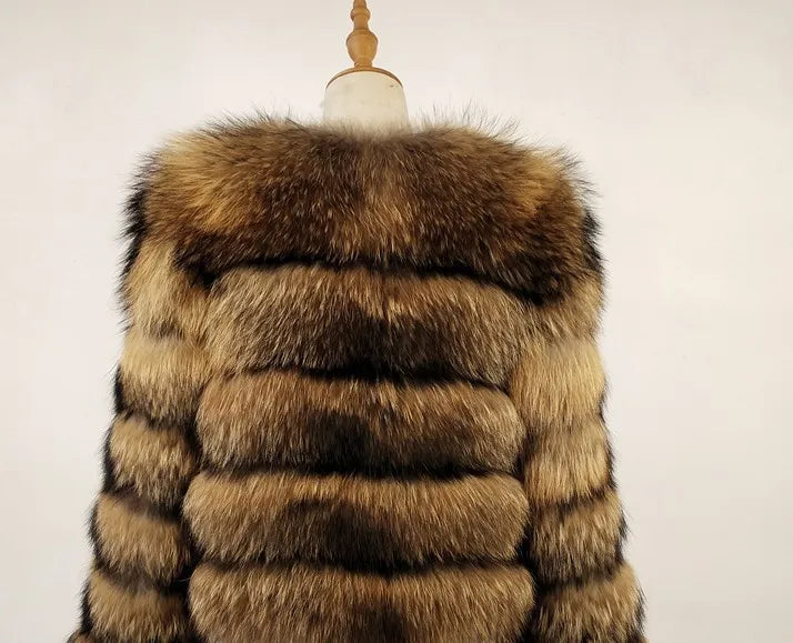 Women Autumn Winter Imitation Fox Fur Faux Fur Coat Women's Short Long Sleeve Fur Artificial Fur Coat