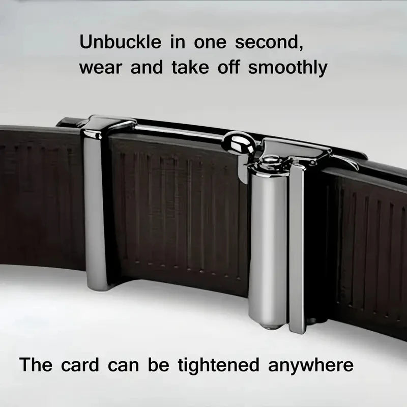 Men's waist belt with H-buckle, genuine leather belt, metal alloy automatic buckle brand, luxurious design, men's waist belt, me