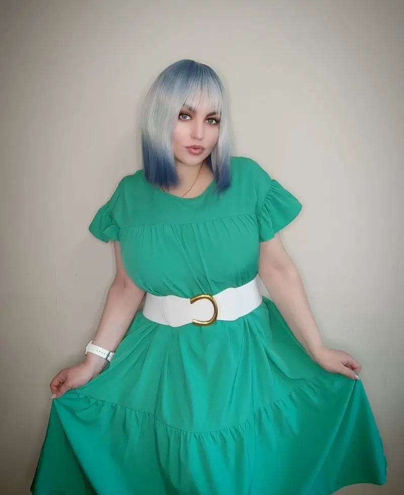 Women Wide Elastic Waist Belt for Dress Ladies Stretch Belt Plus Size with Gold Big Buckle