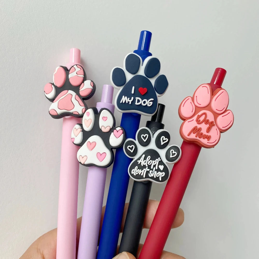 10Pcs/Set Dog Gel Pens for Birthday Party Favors Goodie Bag Stuffers Classroom Reward Prizes