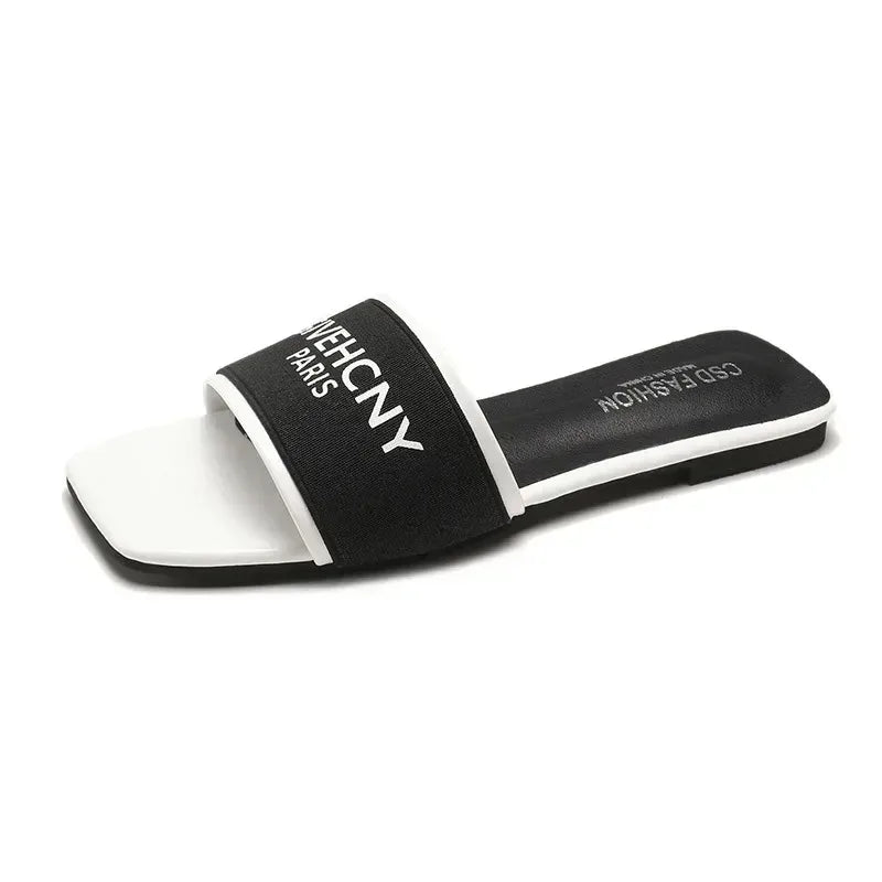 Women's Slippers Brand Summer Sandals 2025 Outdoor Fashion Women's Slippers Casual Party Beach flip-flops Beach Slippers