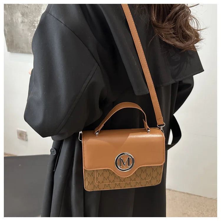 2025 Women's Bag Large Capacity Handbag Women's Bag New Women's Bags Texture Single Shoulder Big Bag Mom's Bags