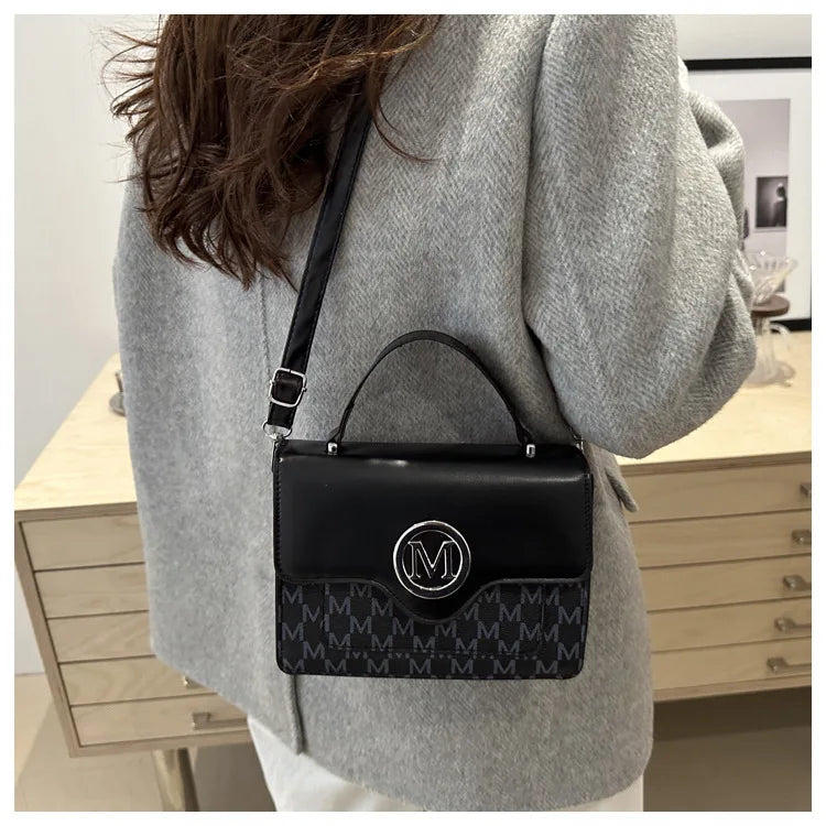 2025 Women's Bag Large Capacity Handbag Women's Bag New Women's Bags Texture Single Shoulder Big Bag Mom's Bags