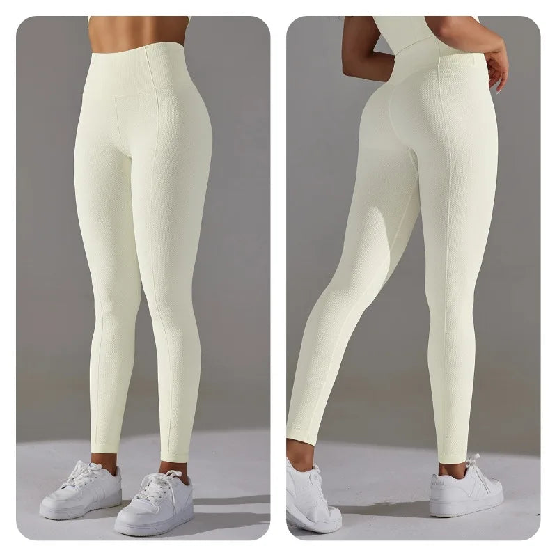 Gym Leggings Women Yoga Clothes Pants Women's Sportswear Yoga Woman Clothing Workout High Waist Tights Training Fitness Pants
