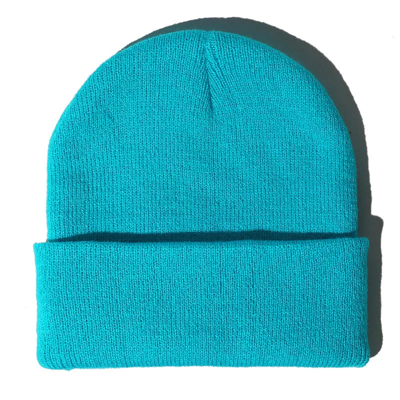 Winter Hats Unisex New Beanies Hat Knitted Solid Cap For Women Men Autumn Female Beanie Warmer Bonnet Men Casual Cap Wholesale