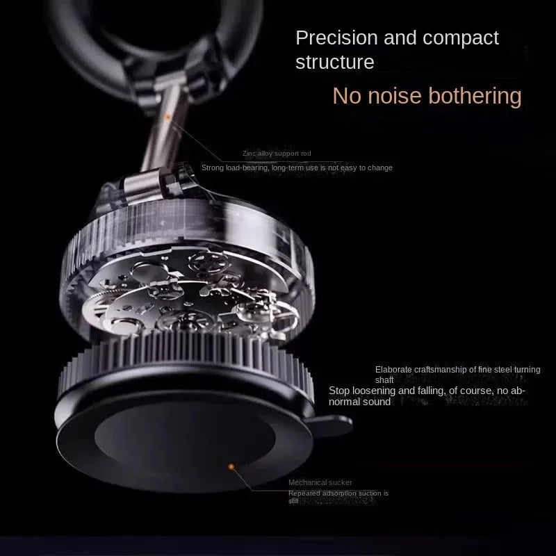 New Foldable Vacuum Adsorption Magnetic Car Phone Holder 2025 Suction Cup Dedicated Navigation Phone Holder