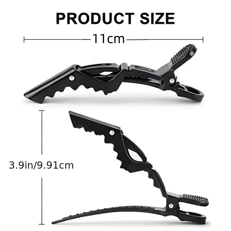 5-30Pieces Crocodile clip Plastic Anti-Slip Hair Clip Black/Pink/White Durable Hairpin Hair Styling Accessories Unisex