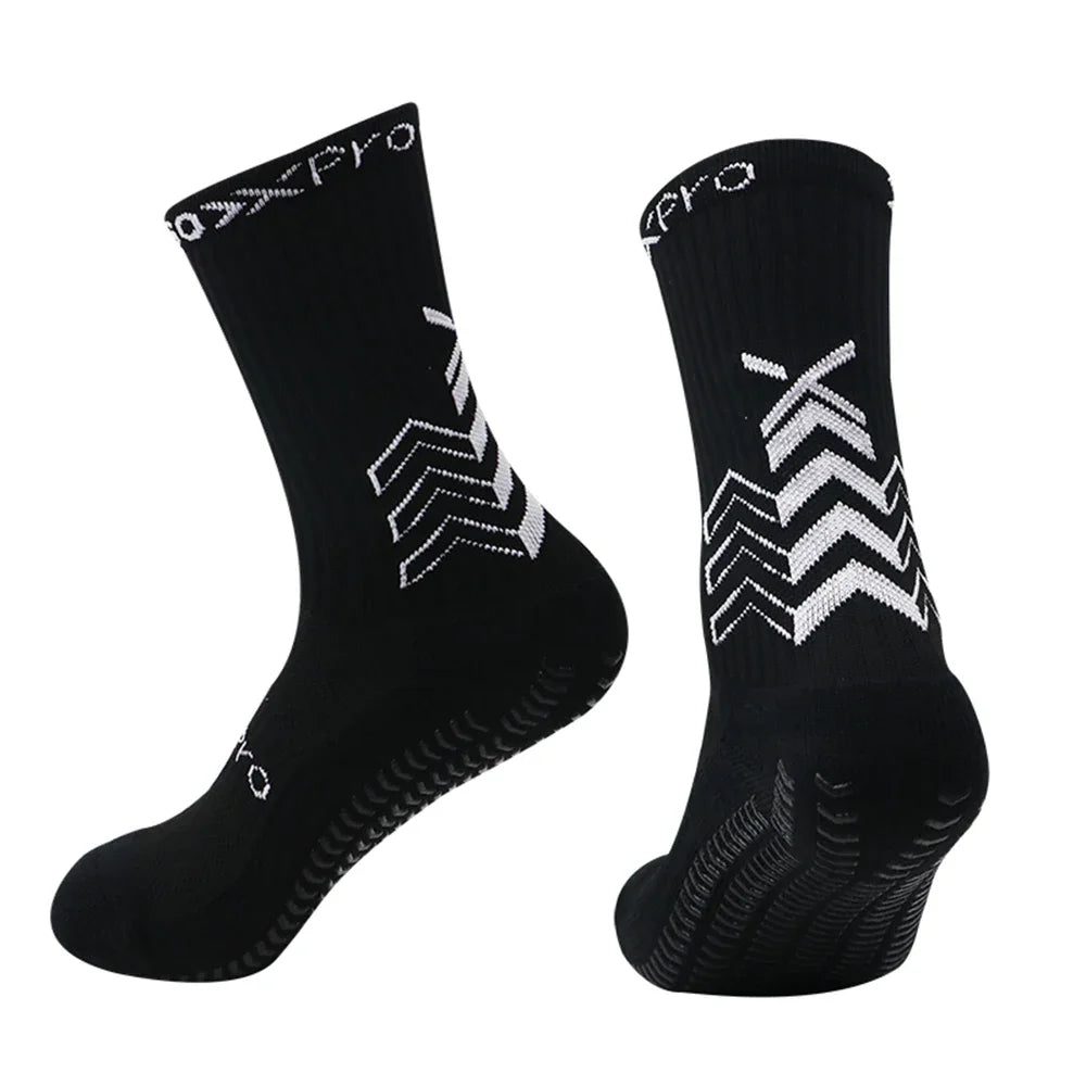 1 Pair Non Slip Sports for Men Women Breathable Unisex Athletic Soccer Socks for Football Basketball Baseball Running
