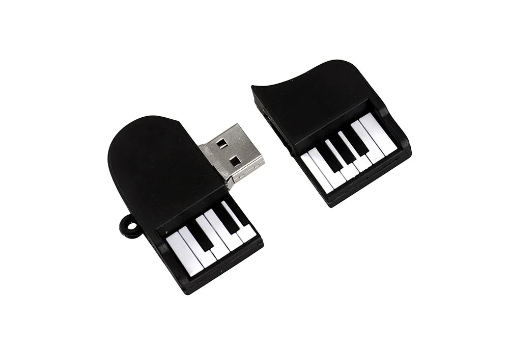 Cartoon Cle Usb Pendrive Guitar Piano Accordion USB Flash Drive  128GB 64GB 32GB 16GB 8GB 4GB USB 2.0 Memoria Stick Pen Drive