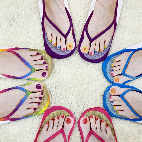 1 Pair 3D Printing Pattern Flip Flop Socks Funny Socks for Women Flip-flop Ankle Socks Low Cut Floor Socks Hosiery Novelty Gifts