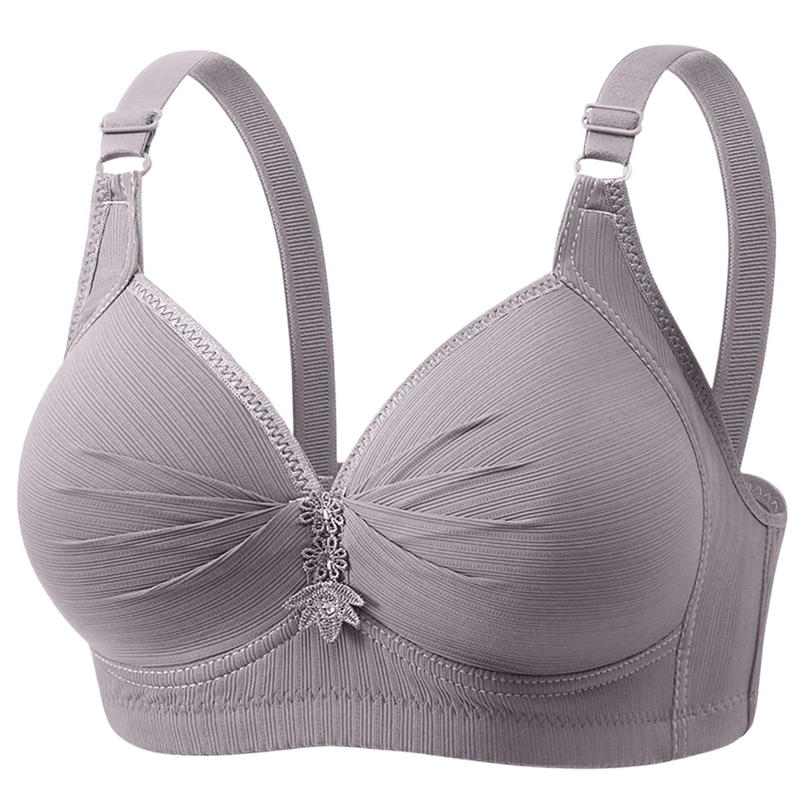 Comfortable Womens Bra Thin Molded Cup Support Underwear Sexy Lingerie Soft Comfort Everyday Wear Seamless Design Fabric