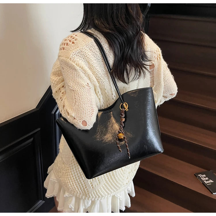 2025 Fashion Tote Bags for Women Versatile Commuting Women's Handbags PU Hasp Large Capacity Shoulder Bags High Quality