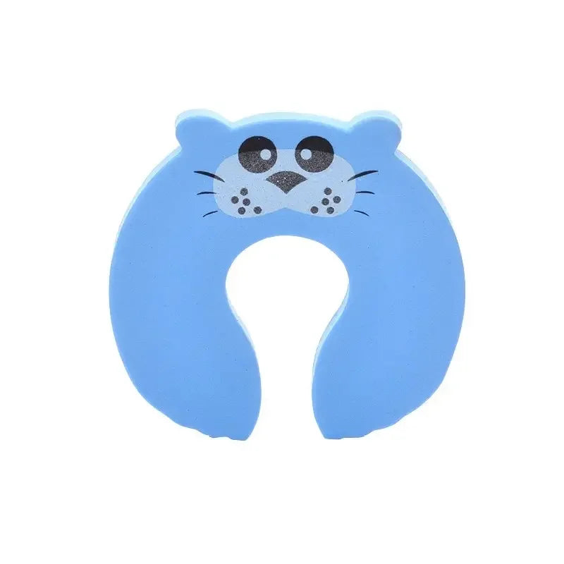 2/5pcs Baby Safety Door Stopper Anti-pinch Hand Cartoon Animal Door Block Thick Child Security Protection Lock Finger Protector