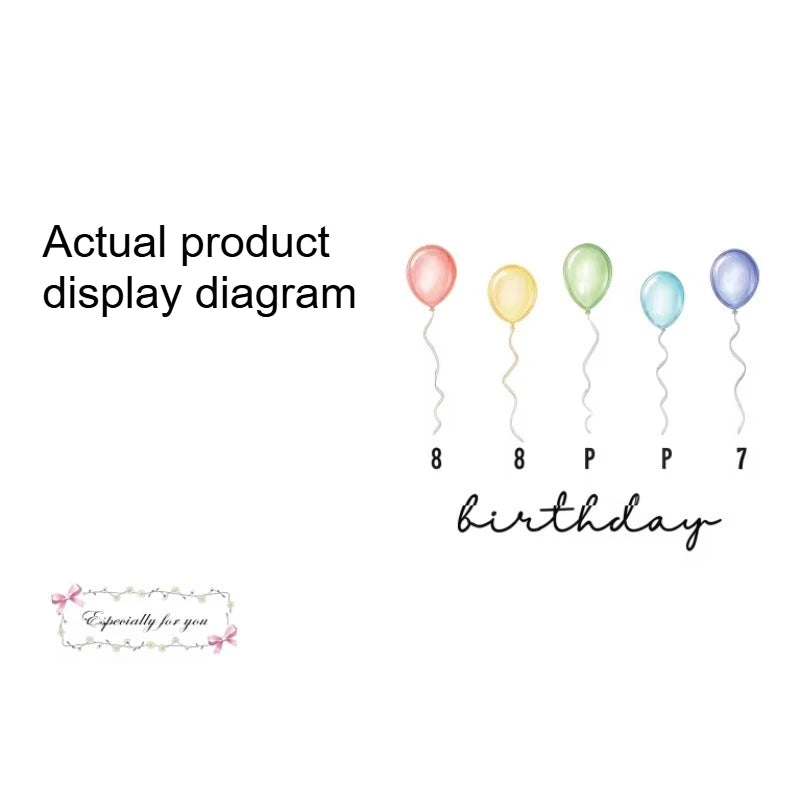 12/24pcs Birthday Card Set with Envelopes - Unique Birthday Gift Cards  - Elegant & Colorful Designs with Balloons,Confetti,Cake