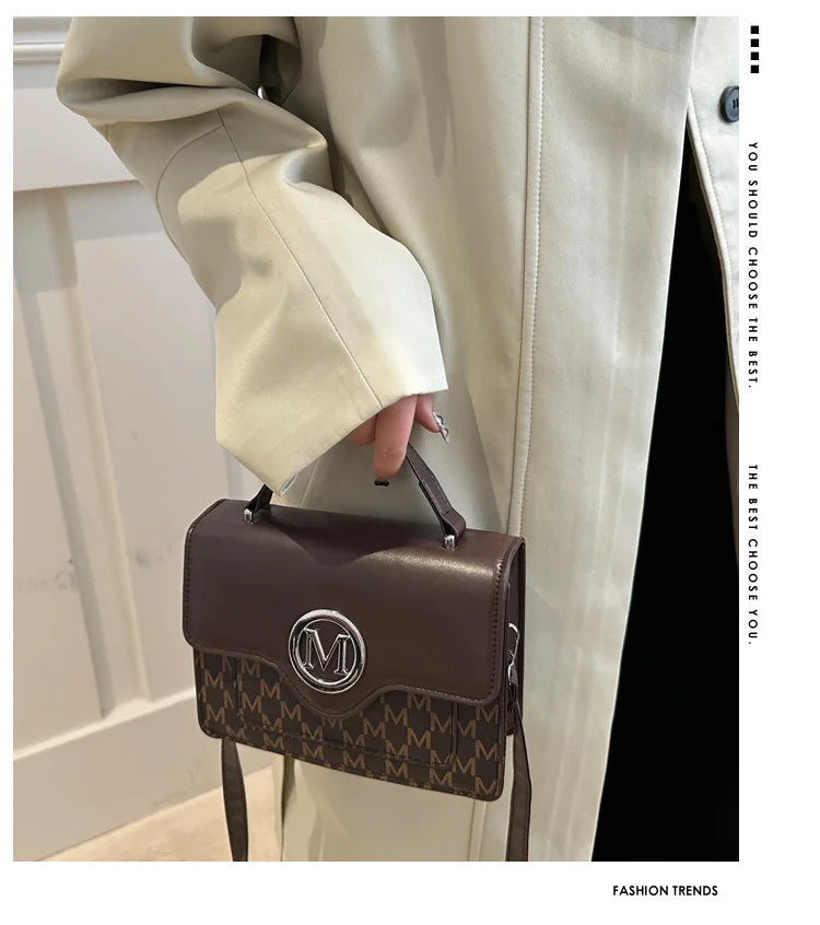 2025 Women's Bag Large Capacity Handbag Women's Bag New Women's Bags Texture Single Shoulder Big Bag Mom's Bags