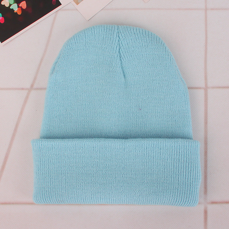 Winter Hats Unisex New Beanies Hat Knitted Solid Cap For Women Men Autumn Female Beanie Warmer Bonnet Men Casual Cap Wholesale