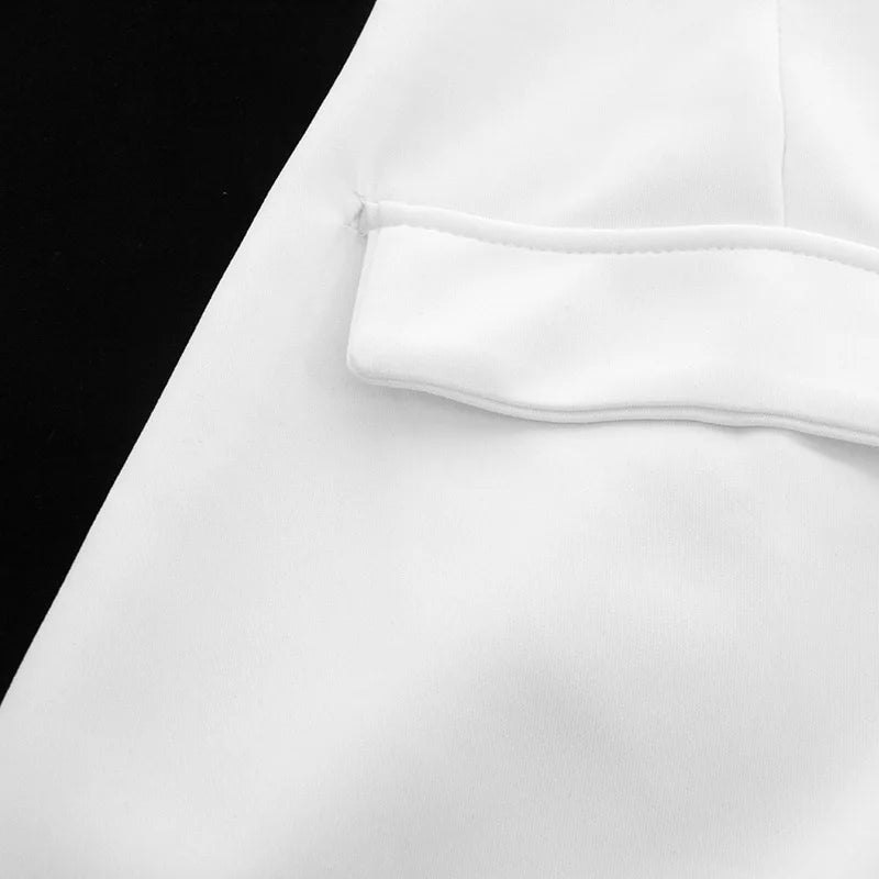 2025 Women‘s Sexy Slim Fit Hollow Mini Dress Spring New Y2K Sleeveless A- LINE Black Dress High Street Commute Elegant Dresses