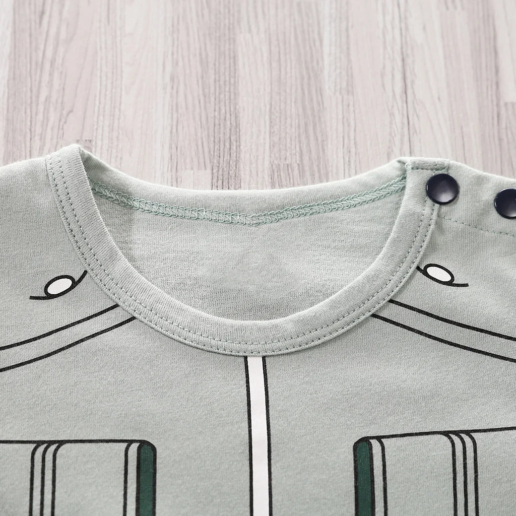 Newborn Clothing Handsome Anime Role Play Cotton Comfortable Soft Boys And Girls 0-18 Summer Short Sleeved Baby Jumpsuit