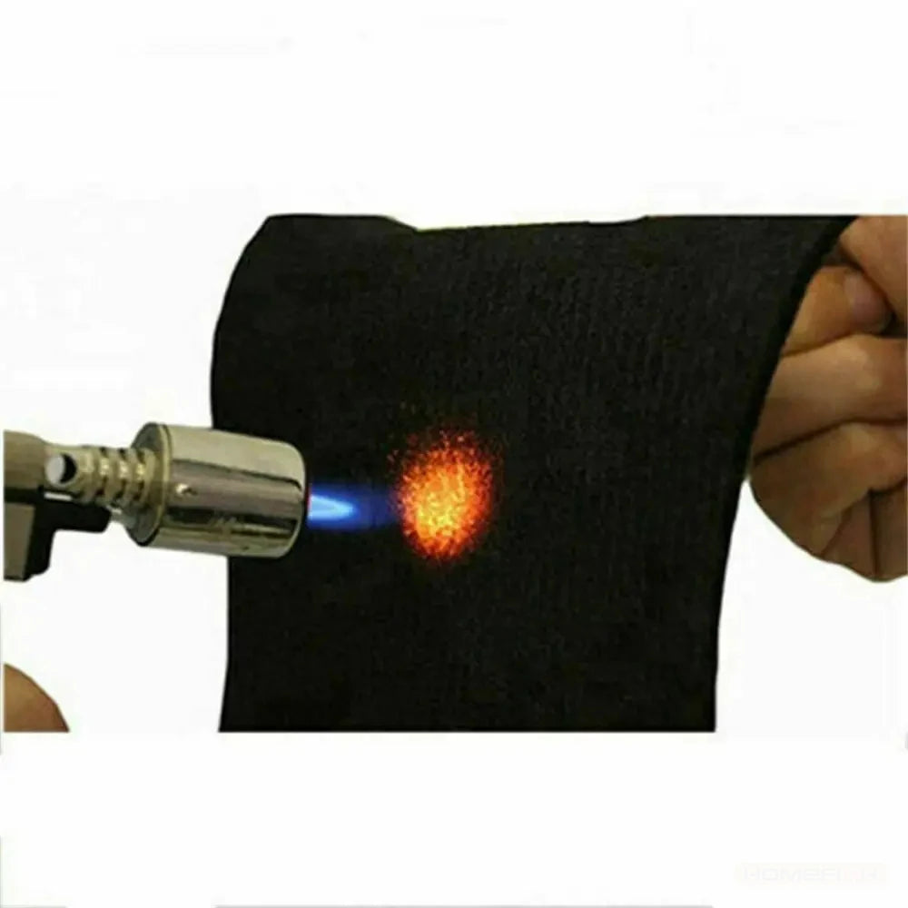 Fireproof Pad Black Welding Protective Blanket Insulation Pad High Temperature Working Pad Multiple Sizes Durable
