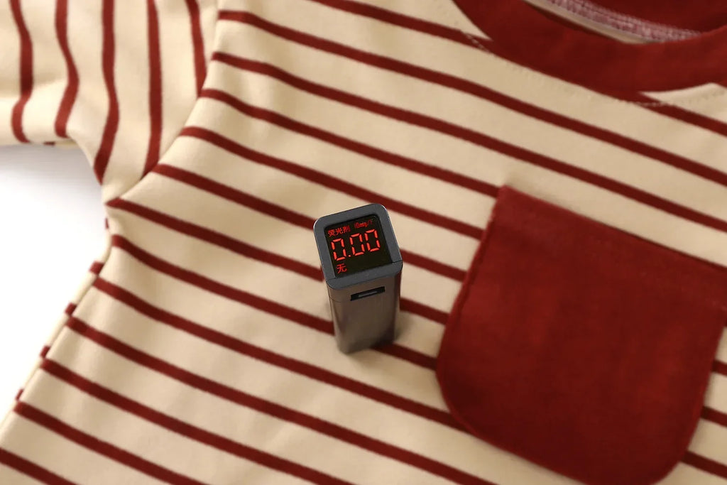 baby Striped Tshirt Boys Girls New Casual Loose Tees New Design Long Sleeve Solid Color Tops Keep Warm in Autumn and Winter