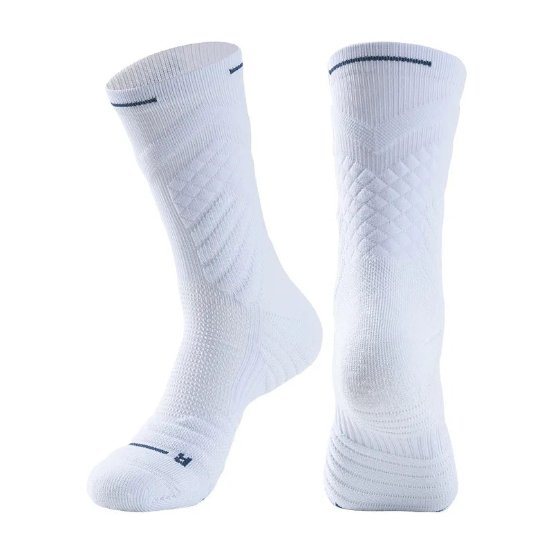 Men Sports Sock Women Breathable Compression Crossborder Supply Running Riding Cycling Knee Basketball Biking Hockey Soccer W101