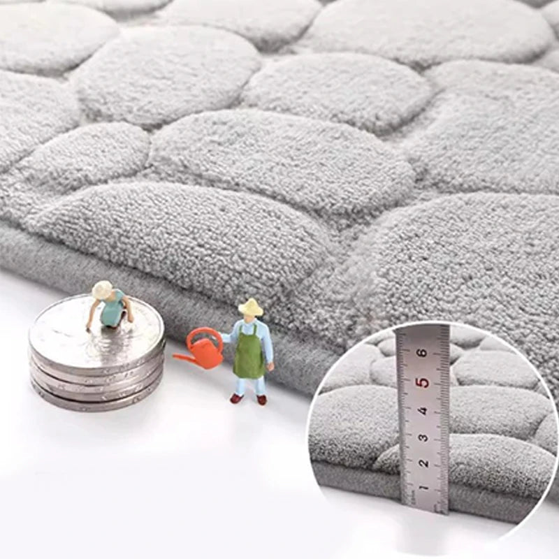 【Hot sales】Bathroom Floor Mat Absorbent Floor Mat Bathroom Door Door Toilet Quick-drying Non-slip Carpet Door Mat Entry Mat