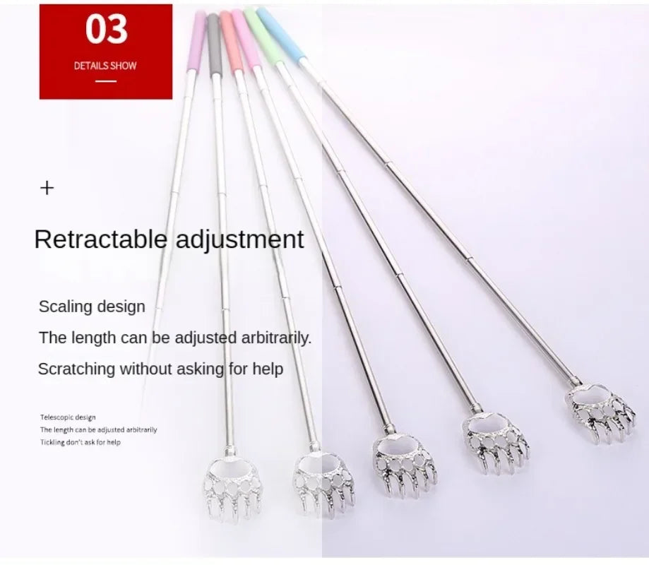 Ghost Hand Stainless Steel Telescopic Scratching Massager Stainless Steel Scratching Scratching Scratcher Ghost Hand Stainless