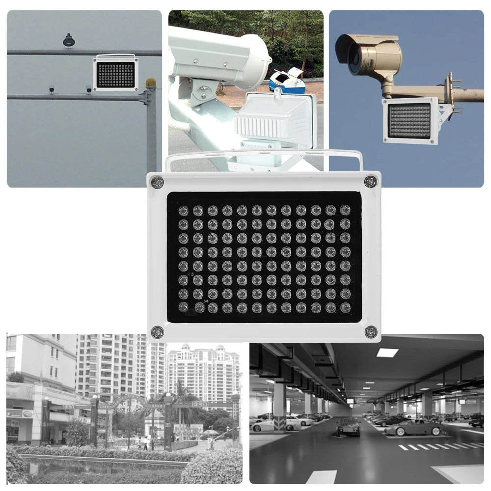 Photography Lamp 96 LEDS IR Illuminator Array Infrared Lamps Night Vision Outdoor Waterproof For CCTV Security Camera