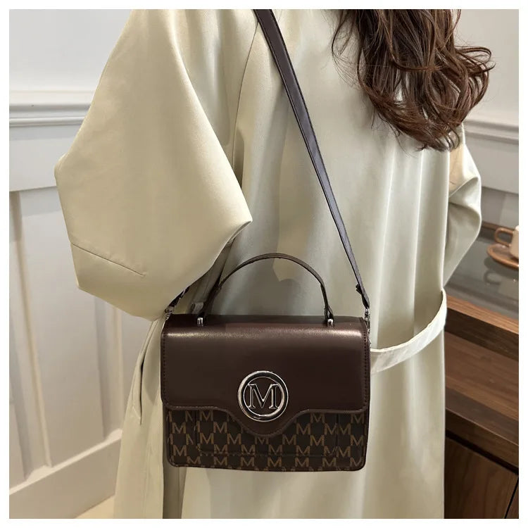 2025 Women's Bag Large Capacity Handbag Women's Bag New Women's Bags Texture Single Shoulder Big Bag Mom's Bags