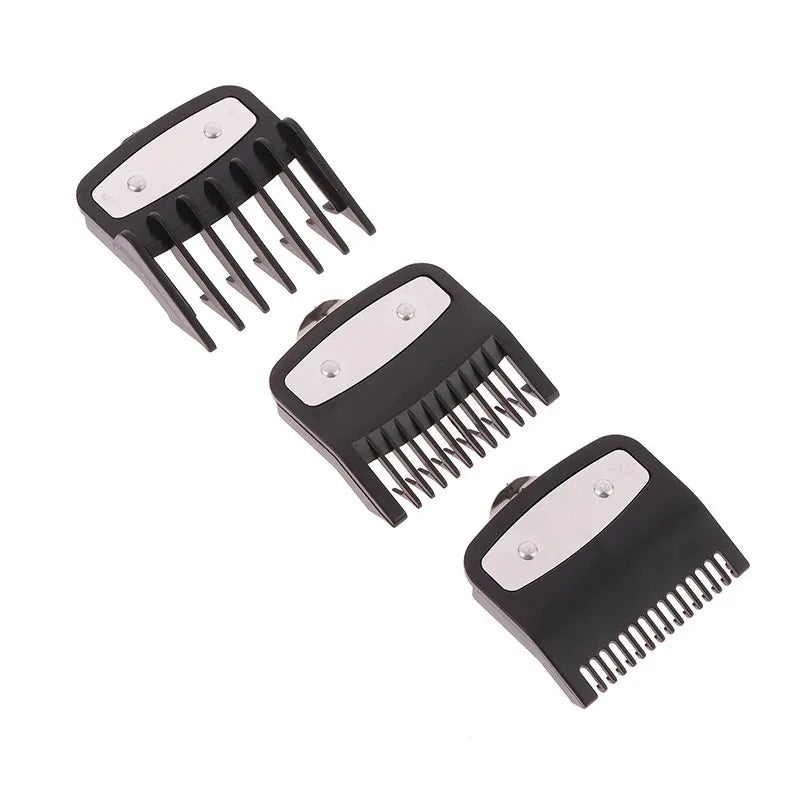 1Pcs Black Limit Comb Set Hair Clipper Guards Guide Combs Trimmer Styling Tools Attachment Compatible 1.5mm 3mm 4.5mm 1Pcs