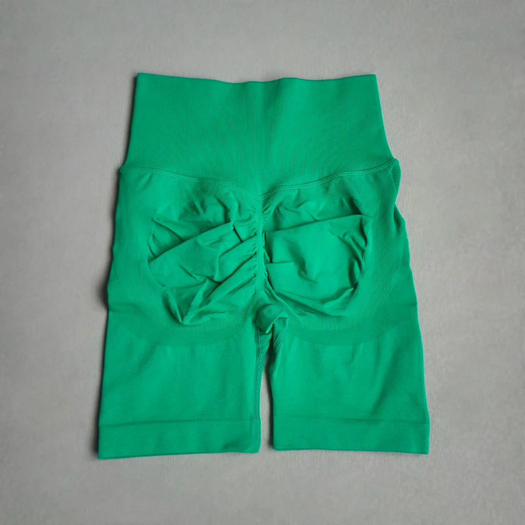 Yoga Shorts Women Sports Shorts Seamless Gym Workout Shorts High Waist Push Up Fitness Sports Shorts Cycling Shorts