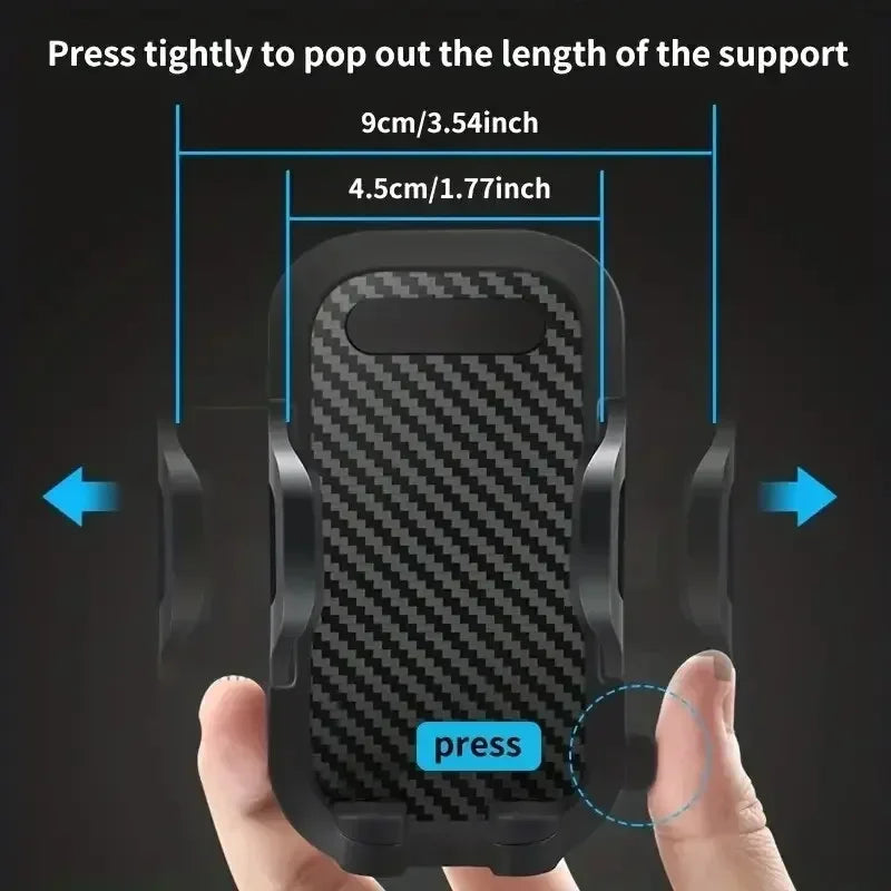 NEW 360° Rotation Car Phone Holder Sucker Mount Cellphone Stand Stable Suction Cup Support in Car Universal Mobilephone Bracket