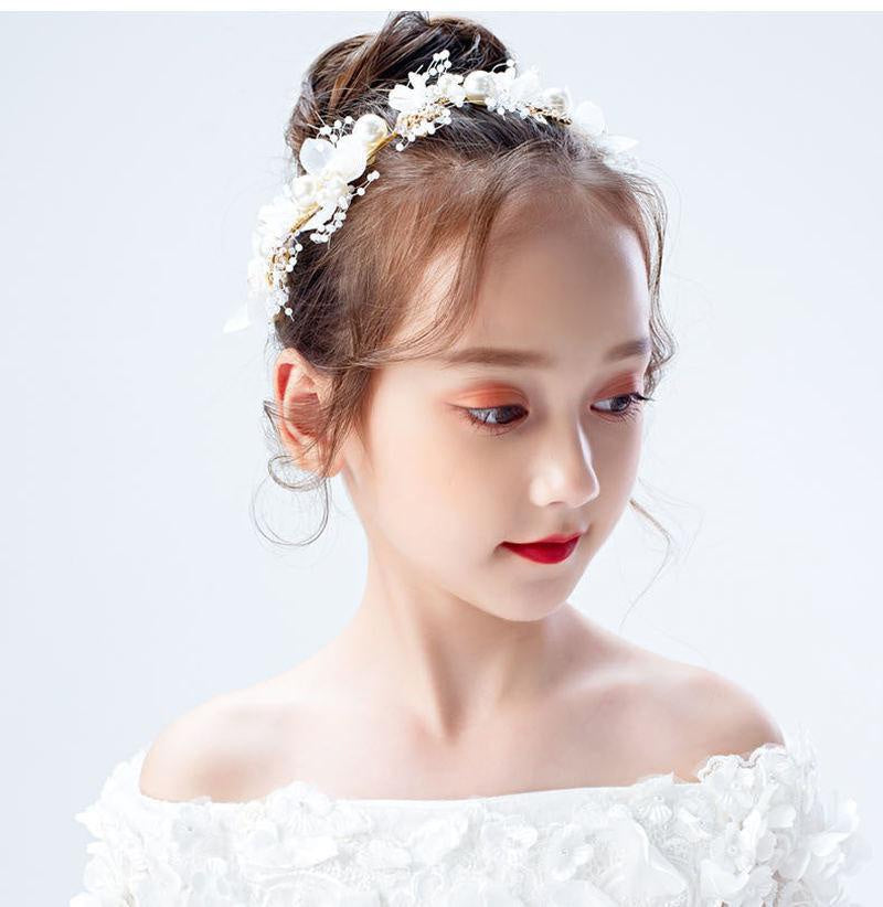 New Children's Wreath Headbreads Princess Tiara Crown Decoration Bride Bridesmaid Wedding Photography Holiday Photo Headdress