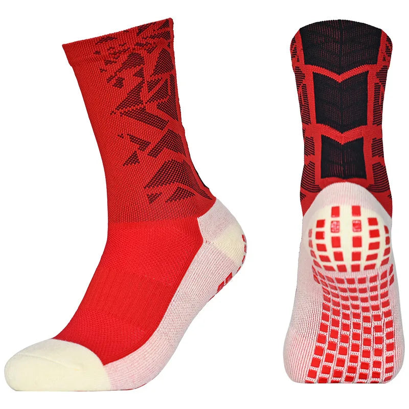 Sports Socks Anti-Slip Football Soccer Socks Thickened Breathable Football Socks Men Women Outdoor Running Cycling calcetines