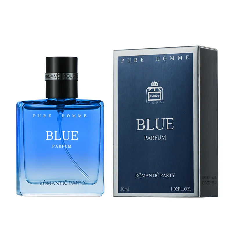 Man Perfumes Classic Pure BLUE Black EAU DE PARFUM Pheromone Perfume Azure Fragrance Body Spray for Men Gentlemen Attract Women