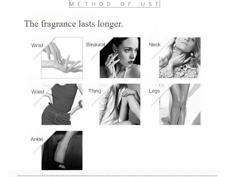 50ML Osmanthus Peony and Pomegranate Fragrance Perfume for Women Crystal Diamond Series Light and Elegant Scent Parfum