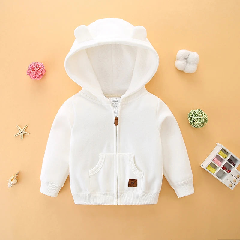 Baby Clothes, Spring & Fall, Male and Female Baby Sweatshirts, Newborn 6-Month-Old Cute Baby Outwears, Spring Outing Clothes