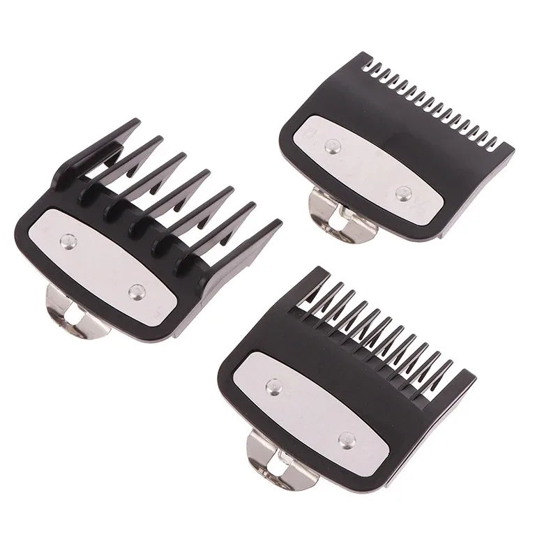 1Pcs Black Limit Comb Set Hair Clipper Guards Guide Combs Trimmer Styling Tools Attachment Compatible 1.5mm 3mm 4.5mm 1Pcs