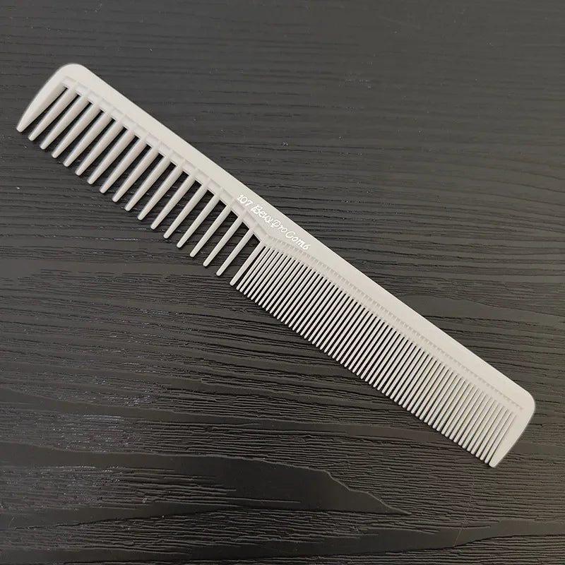 Barber Hair Accessories Professional Hair Cutting Comb Anti-static Flat Head Cutter Comb FineTooth Haircut Brush Salon Tools