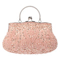 Women Clutch Bags Ladies Beads Evening Bags Wedding Party Bridal Embroidered Handbag Women Solid Retro Small Totes Mini Wallets