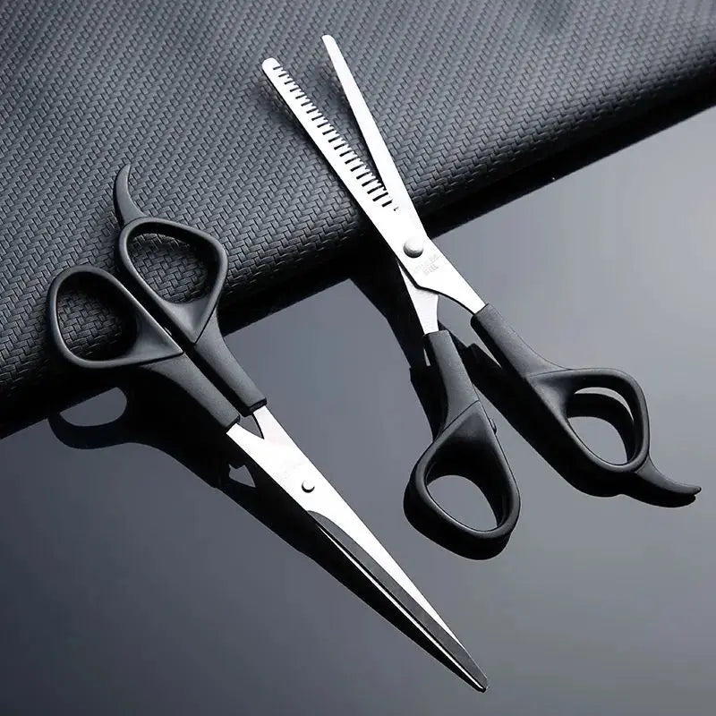 Professional Hairdressing Scissors Kit Tool for Children's Hair Thinning and Styling Hair-for Men and Women Scissors Comb