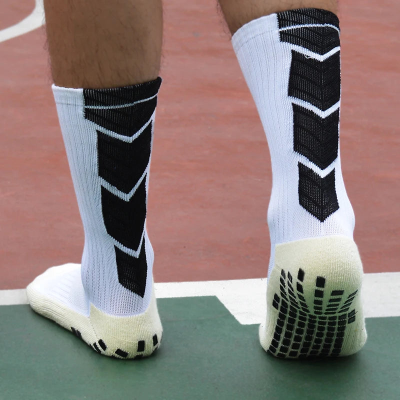 Sports Socks Anti-Slip Football Soccer Socks Thickened Breathable Football Socks Men Women Outdoor Running Cycling calcetines