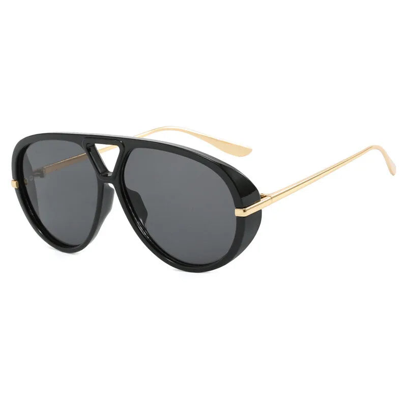 Women Brand Designer Luxury Sun Glasses Sex Vintage Oversized Sunglasses Female Black Fashion Oculos De Sol #300864