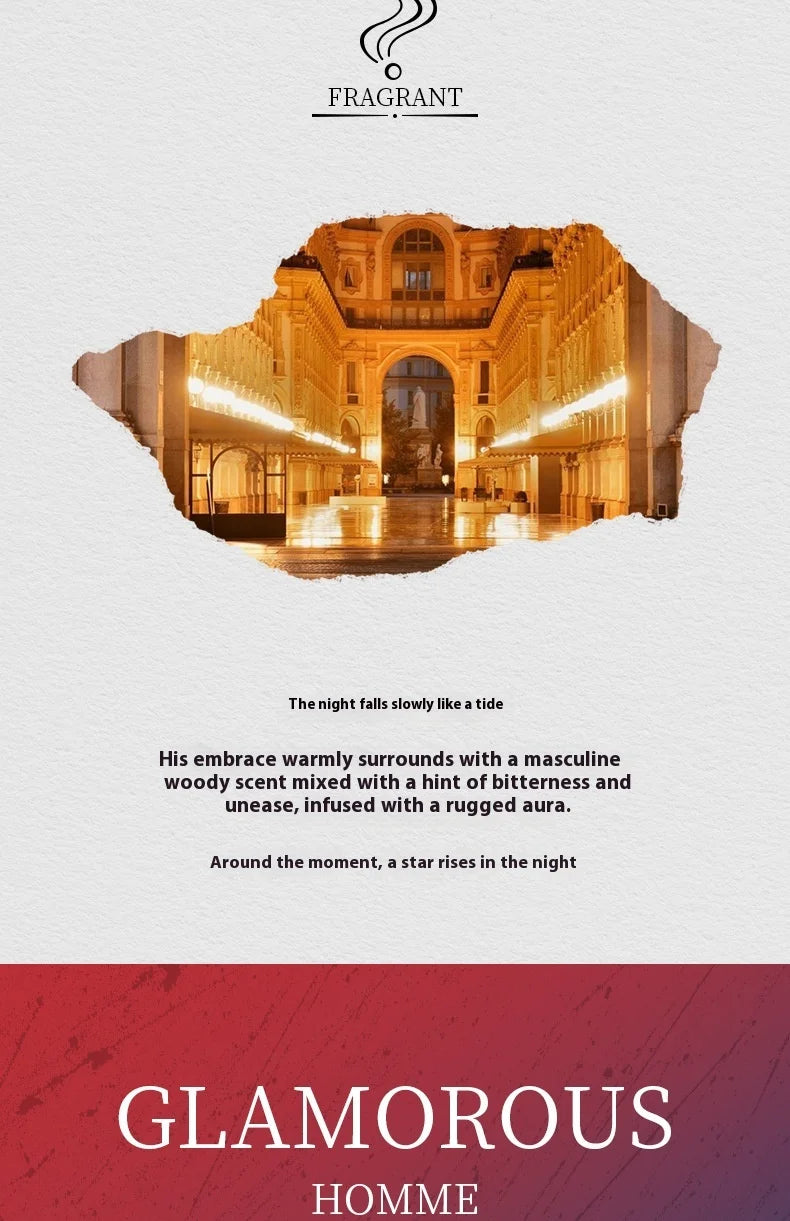 Cologne Perfume Men Spray Flirting Pheromone Long Lasting Irresistible Ocean Fruity Light Fragrance Gentleman Sandalwood Perfume