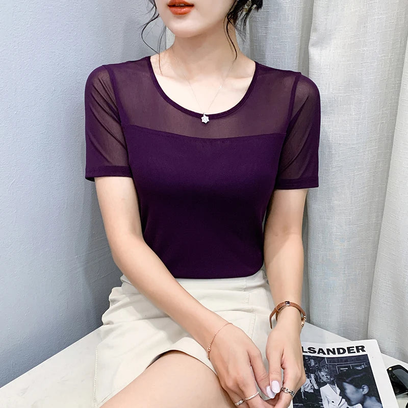 Women's Slim Fit V-Ne T-irt Me Inner Wear Top Spring Autumn Season Faionable Base irt Breathable Wear Resistant