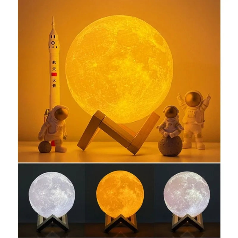 Moonlight Lamp Toy – Creative Bedside Night Light & Kids Gift (8 cm)