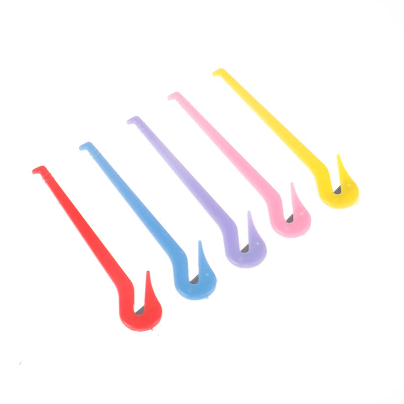 5Pcs Hair Bands Rubber Cutter Girls DIY Styling Headwear Band Cutting Tool
