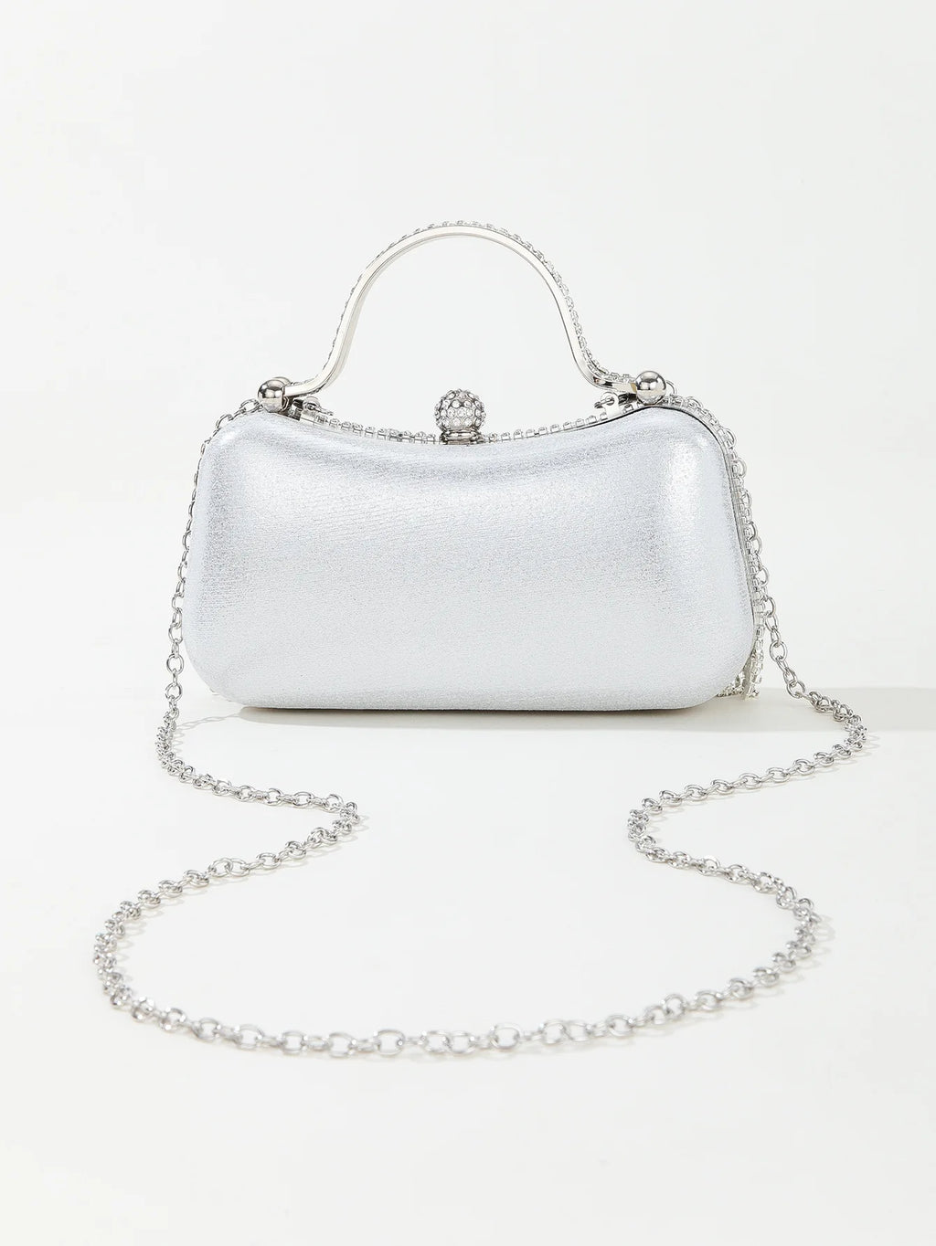 Gorgeous and Shiny Diamonds Rhinestones Tassels Handle Evening Bags for Party and Wedding Clutch Purse Designer Bags Handbags