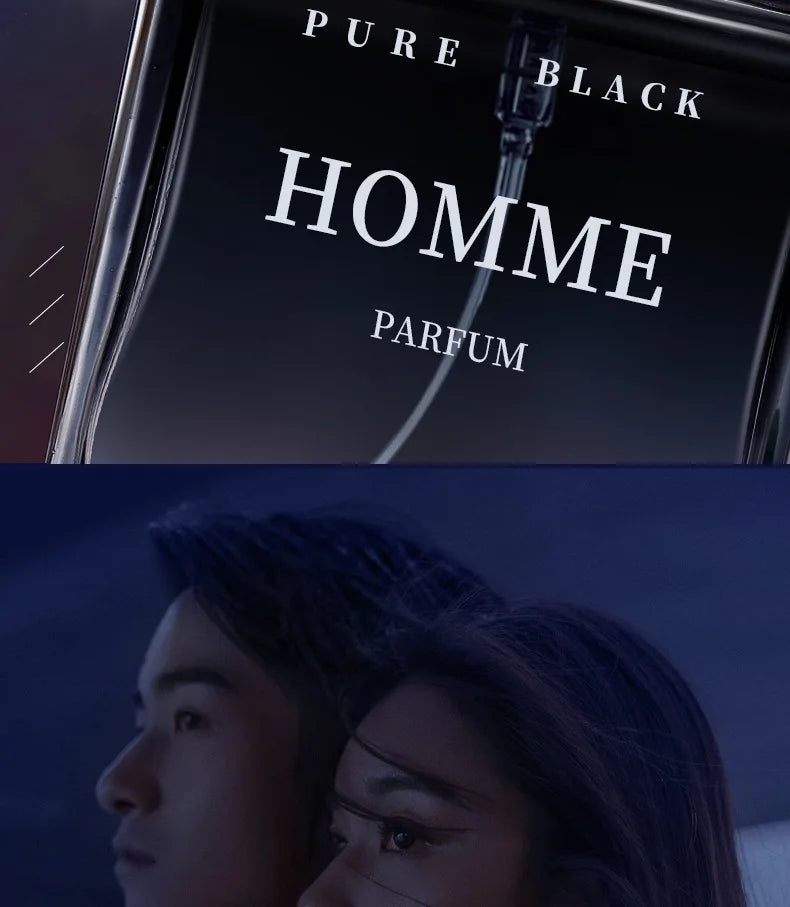 Man Perfumes Classic Pure BLUE Black EAU DE PARFUM Pheromone Perfume Azure Fragrance Body Spray for Men Gentlemen Attract Women